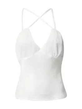 Топ Nasty Gal, натуральный белый