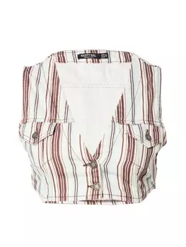 Топ Nasty Gal, светло-синий