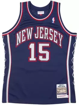 Топ NBA Authentic Nets 2006 Vince Carter Mitchell & Ness, синий