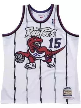 Топ NBA Authentic Toronto Raptors 1998 Vince Carter Mitchell & Ness, белый