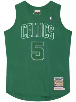 Топ NBA Boston Celtics 2012 Kevin Garnett Christmas Day Mitchell & Ness, зеленый