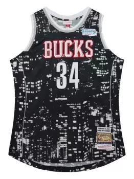 Топ NBA World Rising Stars All-Star 2015 Giannis Antetokounmpo Mitchell & Ness, черный