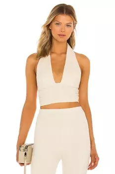 Топ NBD Debby Halter, белый
