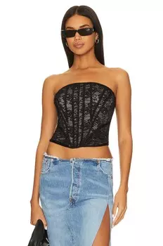 Топ NBD Lupita Corset, черный