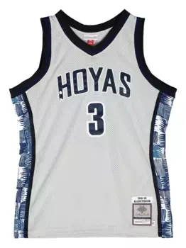 Топ NCAA Georgetown 1995 Allen Iverson Mitchell & Ness, серый