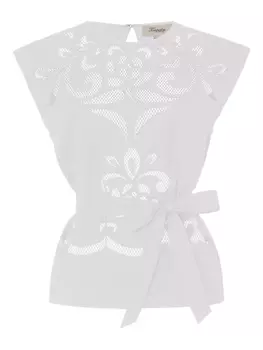 Топ Nelle Temperley London, белый