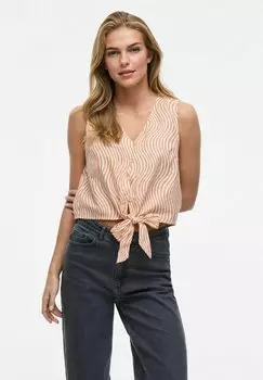 Топ NELLI V-AUSSCHNITT VILA, оранжевый