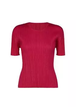 Топ new colorful basics 4 Pleats Please Issey Miyake, красный
