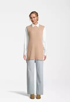 Топ New View, коричневый