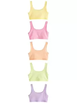 Топ Next, цвет Dark yellow/Light green/Purple/Orange/Pink