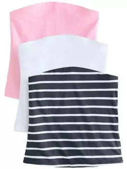 Топ Next, цвет Night blue/Rose/White