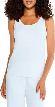 Топ NIC+ZOE Front To Back Eaze Tank, цвет Paper White