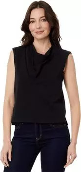 Топ NIC+ZOE Petite Cascade Top, цвет Black Onyx