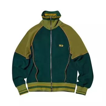 Топ Nicholas Daley Track Top 'Bottle Green/Army Green', зеленый