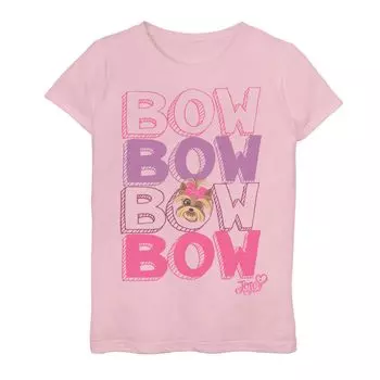 Топ Nickelodeon JoJo Siwa Yorkie для девочек 6–16 лет с бантом и бантом Licensed Character