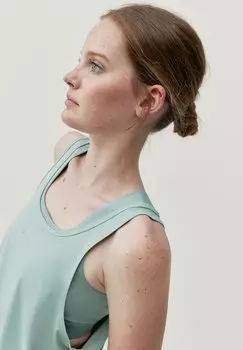 Топ NIGHT Born Living Yoga, светло-зеленый