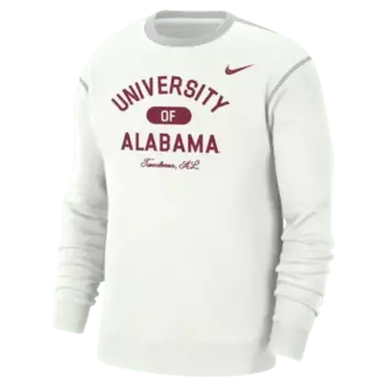 Топ Nike Alabama, цвет Summit White/Grey Fog/Team Crimson