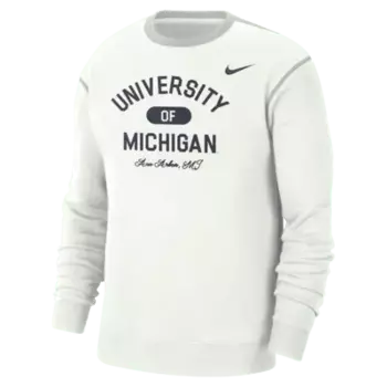 Топ Nike Michigan, цвет Summit White/Grey Fog/College Navy