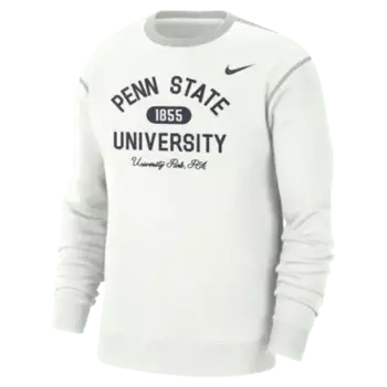 Топ Nike Penn State, цвет Summit White/Grey Fog/College Navy