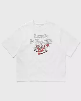 Топ Nike Wmns Sportswear Oc 1 Boxy Valnetines Day Tee, цвет white/white/adobe