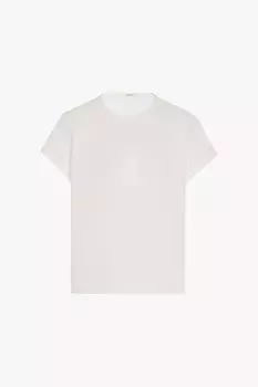 Топ Nimbus из хлопка The Row, белый