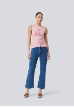 Топ NIMRA PRINT Modstrm, фуксия