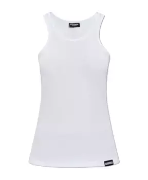 Топ нижнего белья на бретелях Dsquared2, белый