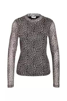 Топ Nmcarrie с высоким воротником размера L/S Jrs Noisy May, разноцветный