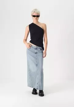 Топ NMKIMANA ONE SHOULDER Noisy May, черный