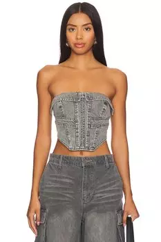 Топ Noah Afrm, smoke grey