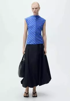 Топ NOELI - Blouse Mango, темно-синий