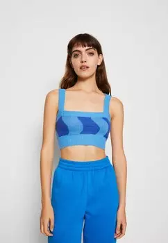Топ Noisy May, лазурно-голубой