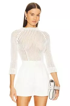 Топ NONchalant Label Tassa, белый