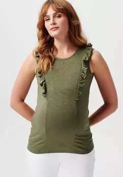 Топ Noppies, пыльно-оливковый