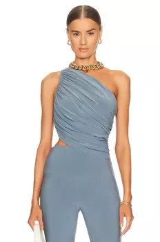 Топ Norma Kamali Diana, цвет Soft Blue