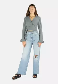 Топ Normani, светло-серый