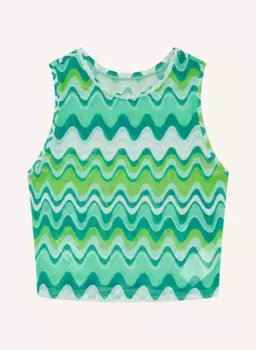 Топ новая волна Seafolly, бирюзовый