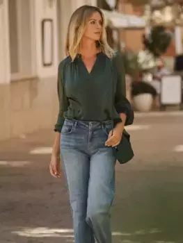 Топ NRBY Nikki Silk Satin, хаки