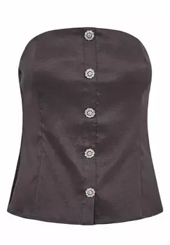 Топ NUPIRA Nmph, темно-серый