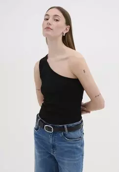 Топ NUPTI ONE SHOULDER My Essential Wardrobe, цвет black