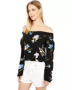 Топ O'Neill Ursa Long Sleeve Woven Top, черный