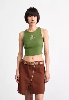 Топ Obey Clothing, оливковый