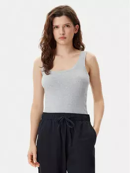 Топ облегающего кроя 540670-01 Gap, серый