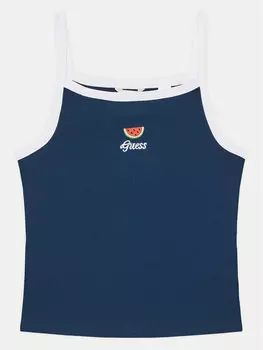 Топ облегающего кроя J5GI07 KCU20 Guess, синий