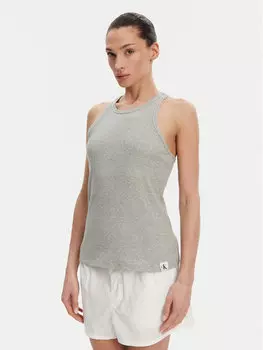 Топ облегающего кроя LV00QS7492 Calvin Klein Underwear, серый