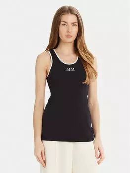 Топ облегающего кроя Sax 2516941027 Max Mara Leisure, синий