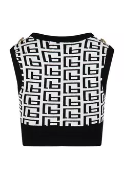 Топ Odi et amo, черный