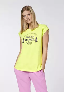 Топ Oklahoma Jeans T Shirt, зеленый