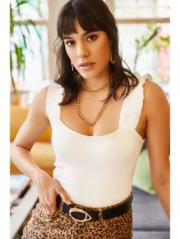 Топ Olalook, белый