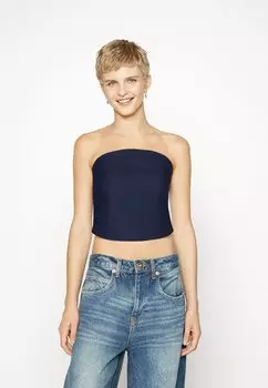 Топ ONLGISELE TUBE ONLY, темно-синий